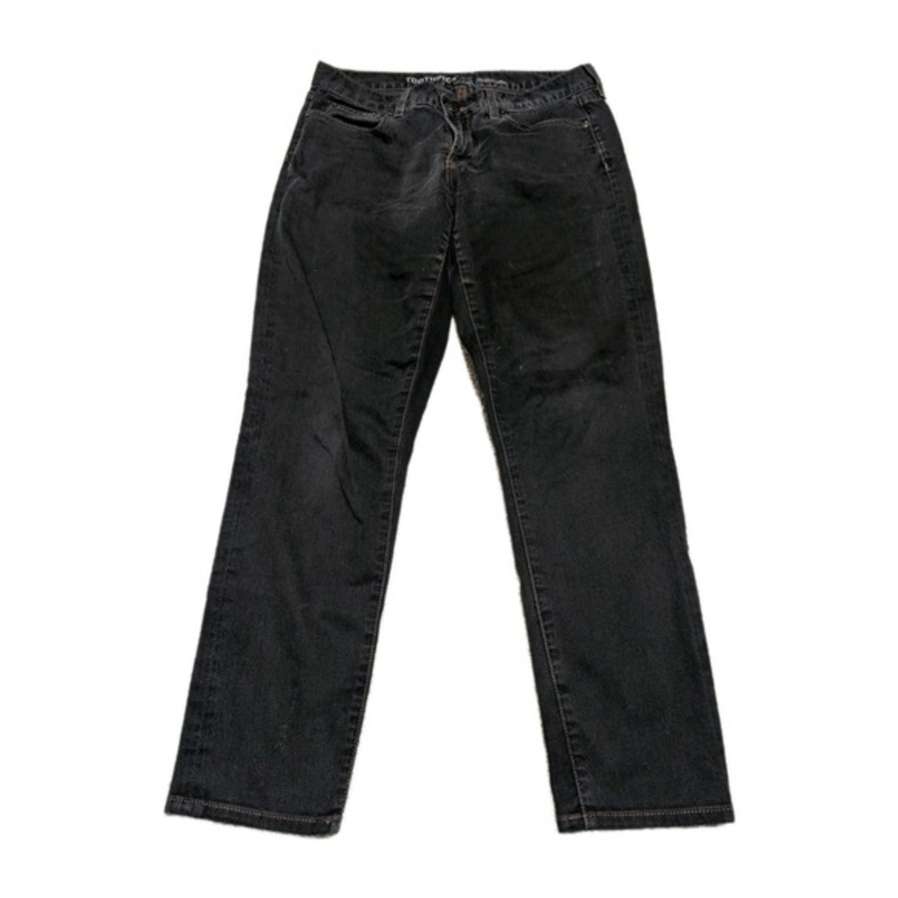 AG Adriano Goldschmied Toothpick Black Ankle Skinny Jeans Women's Size 32X27